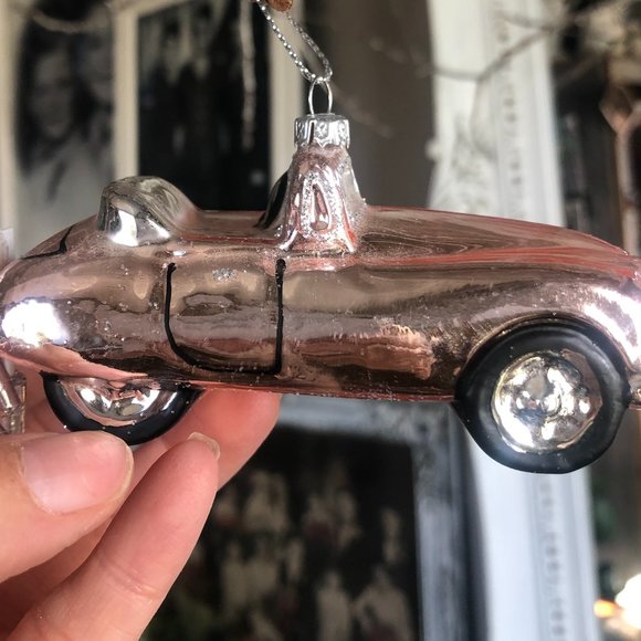 WEST ELM JUST MARRIE BLUSH COLORED CAR WITH HANGING CANS NWT - Picture 5 of 10